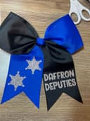 Custom Cheer Bow 1