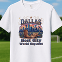 Dallas host city World Cup shirt 1