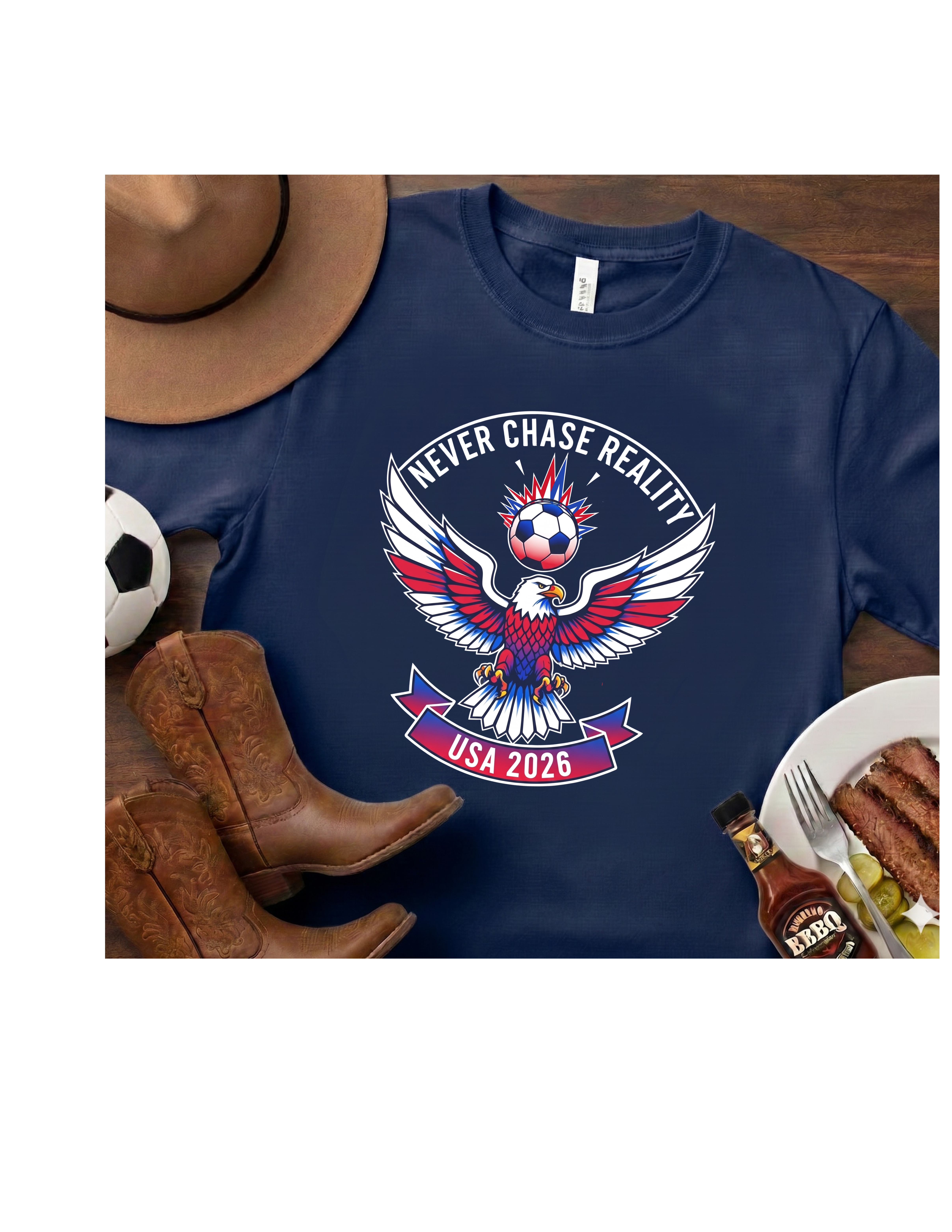 USA Supporters Shirt by Gemma Guest Studio