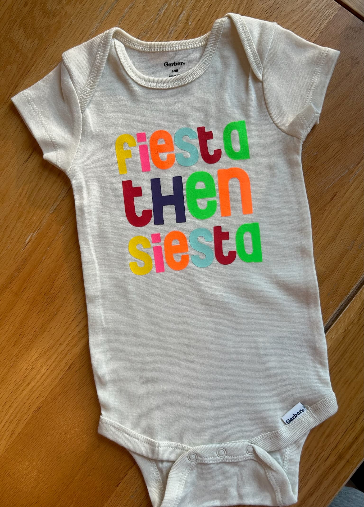 Custom Baby Onesie by Gemma Guest Studio