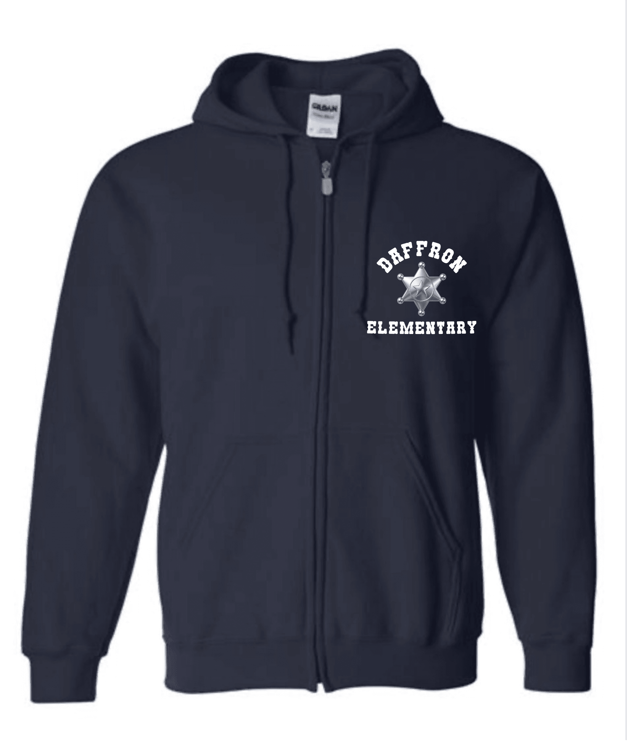 Daffron Deputies zip hoodie