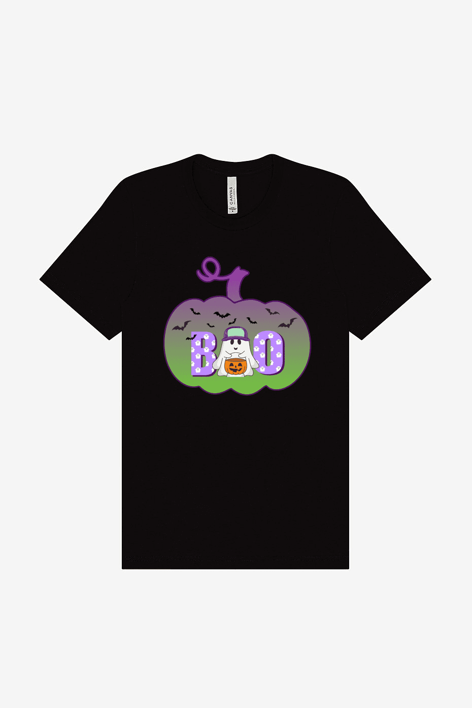 Halloween Boo Kids Shirt by Gemma Guest Studio