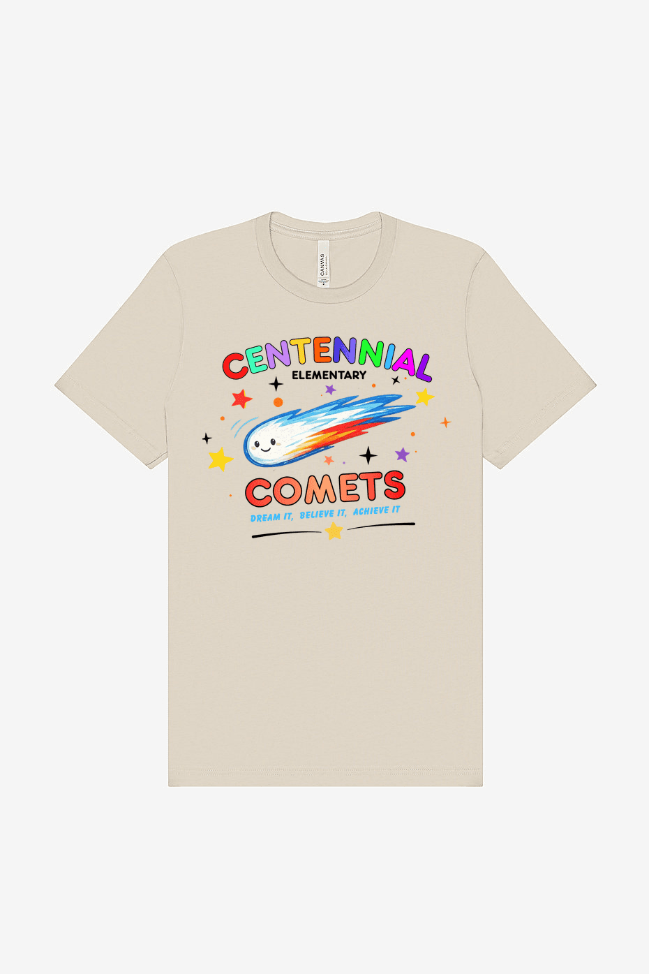 Limited edition Centennial Comets shirt