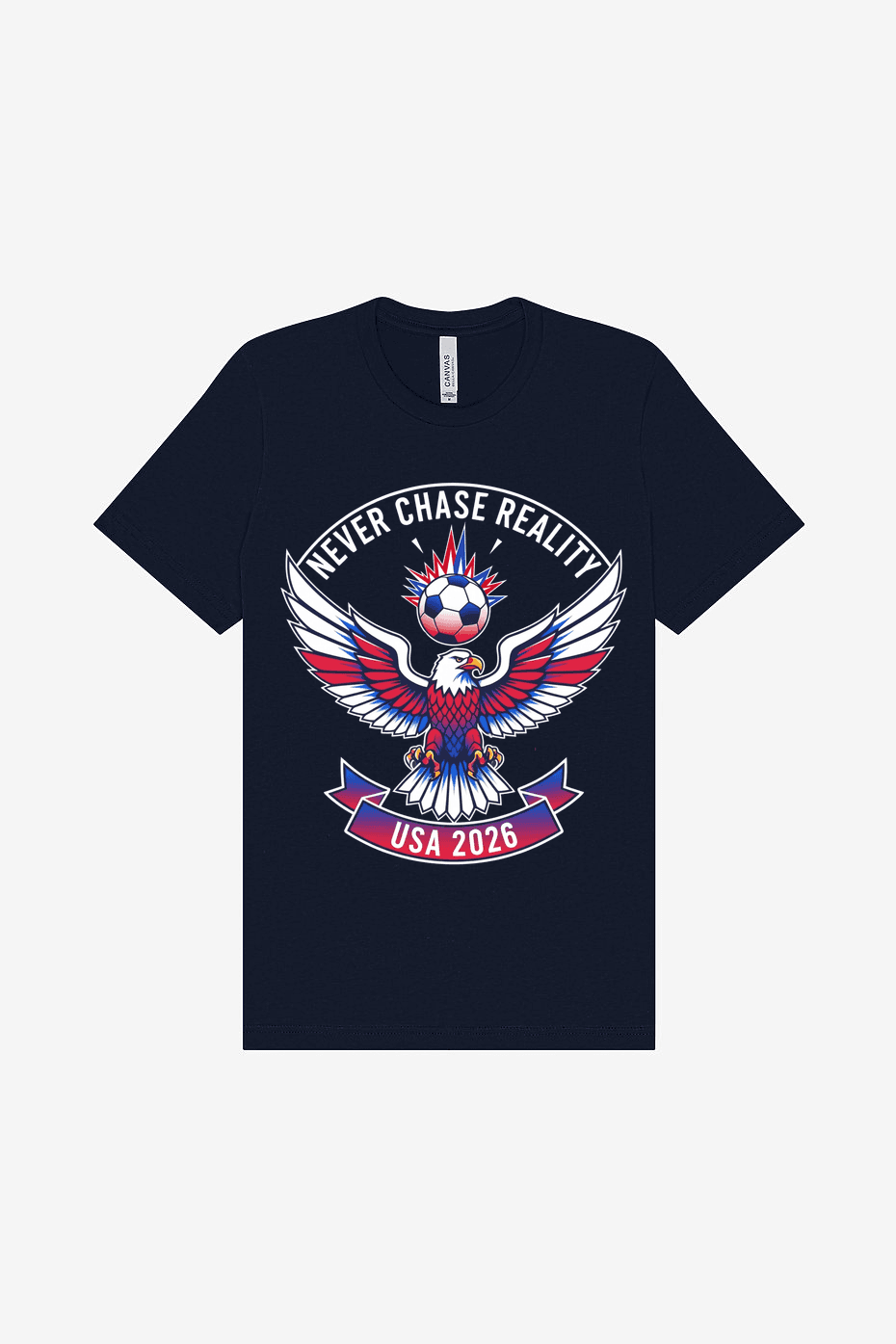 USA Supporters Shirt in Navy